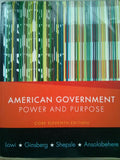 American Government: Power and Purpose